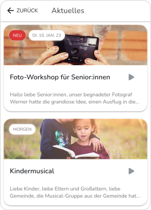 Handbuch – Beiträge und Termine – 1