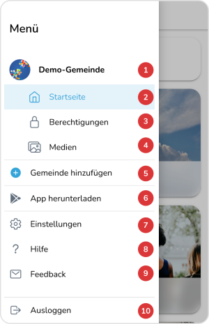 Handbuch – Menü – 1